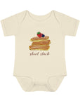 "Short Stack" Baby One-Piece