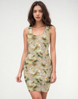Ella Bodycon Dress in Toasted Honey Klementina