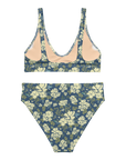 Adela High-Waisted Bikini in Soft Aegean Klementina