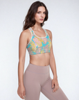 Liv Sports Bra in Spring Taffy Klementina