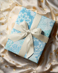Whimsical Snowflake Wrapping Paper