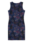 Thalia Bodycon Dress in Midnight Blues Klementina