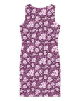 Adela Bodycon Dress in Mulberry Klementina