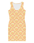 Molly Bodycon Dress in Buttercup Klementina