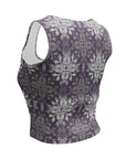 Sitara Crop Tank Top in Purple Haze Klementina