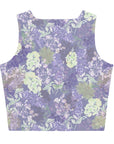 Maylea Crop Tank Top in Lavender Klementina