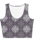 Sitara Crop Tank Top in Purple Haze Klementina