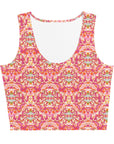 Orabelle Crop Tank Top in Primrose Klementina