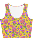 Isabella Crop Tank Top in Tropical Smoothie Klementina