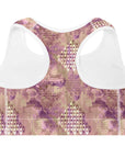 Phoebe Sports Bra in Mauve Klementina