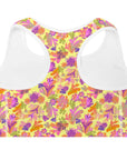 Udara Sports Bra in Electric Candy Klementina