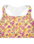 Udara Sports Bra in Electric Candy Klementina