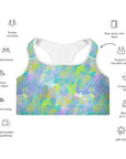 Gwen Sports Bra in Oasis Klementina