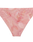Esper High-Waisted Bikini Bottom in Blush Klementina