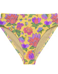 Isabella High-Waisted Bikini Bottom in Tropical Smoothie Klementina