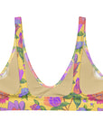 Isabella High-Waisted Bikini Top in Tropical Smoothie Klementina