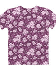 Adela Short-Sleeve Top in Mulberry Klementina