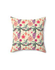 Sweet Treat Ornaments Reversible Throw Pillow