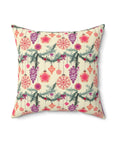 Sweet Treat Ornaments Reversible Throw Pillow