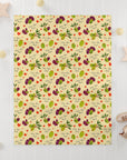 Olive You Fleece Baby Blanket