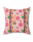 Sweet Treat Ornaments Reversible Throw Pillow