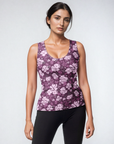 Adela Tank Top in Mulberry Klementina