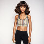 Amira Sports Bra in Grape Lime Klementina