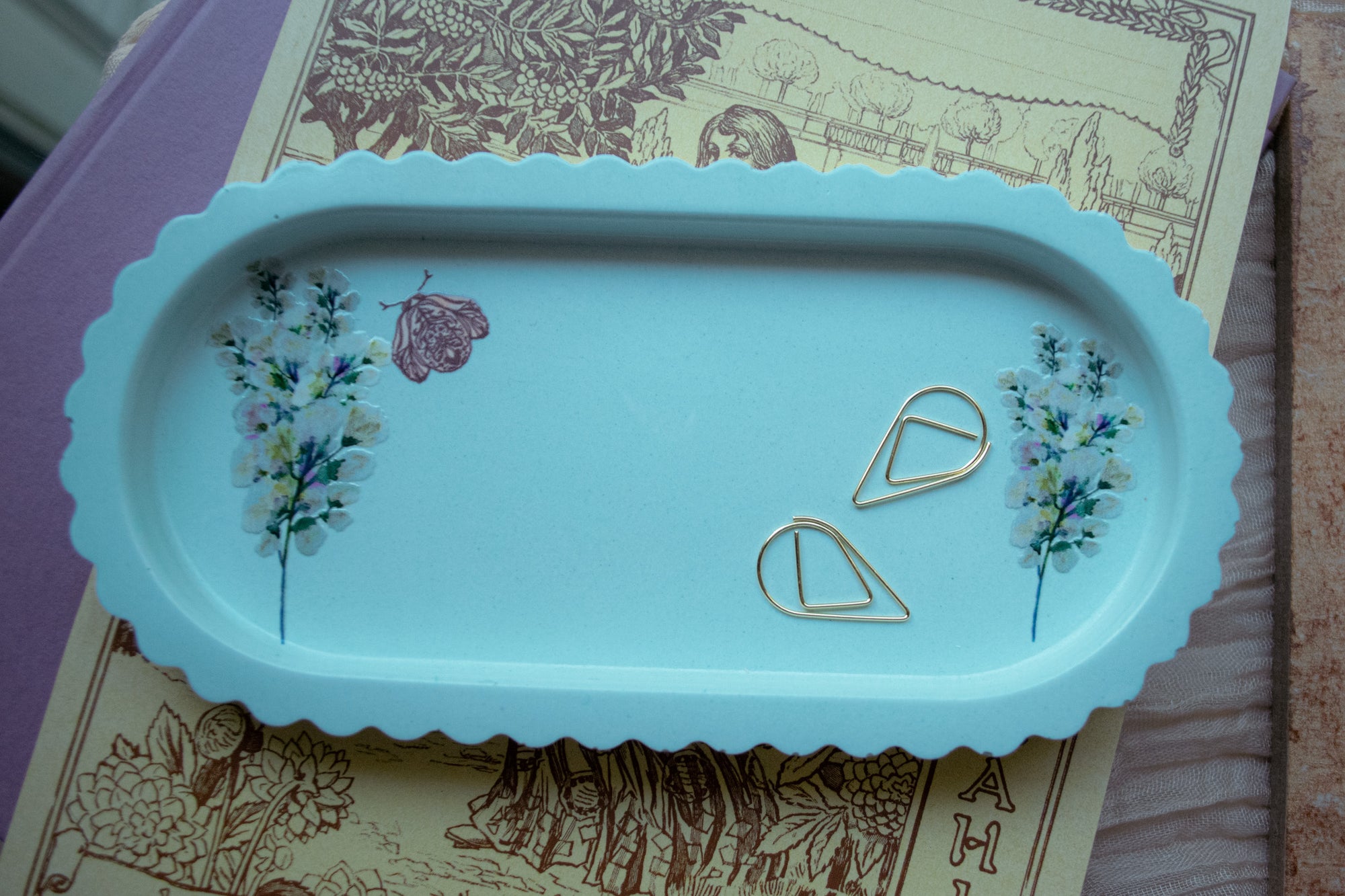 Penelope Fluted Catchall Tray