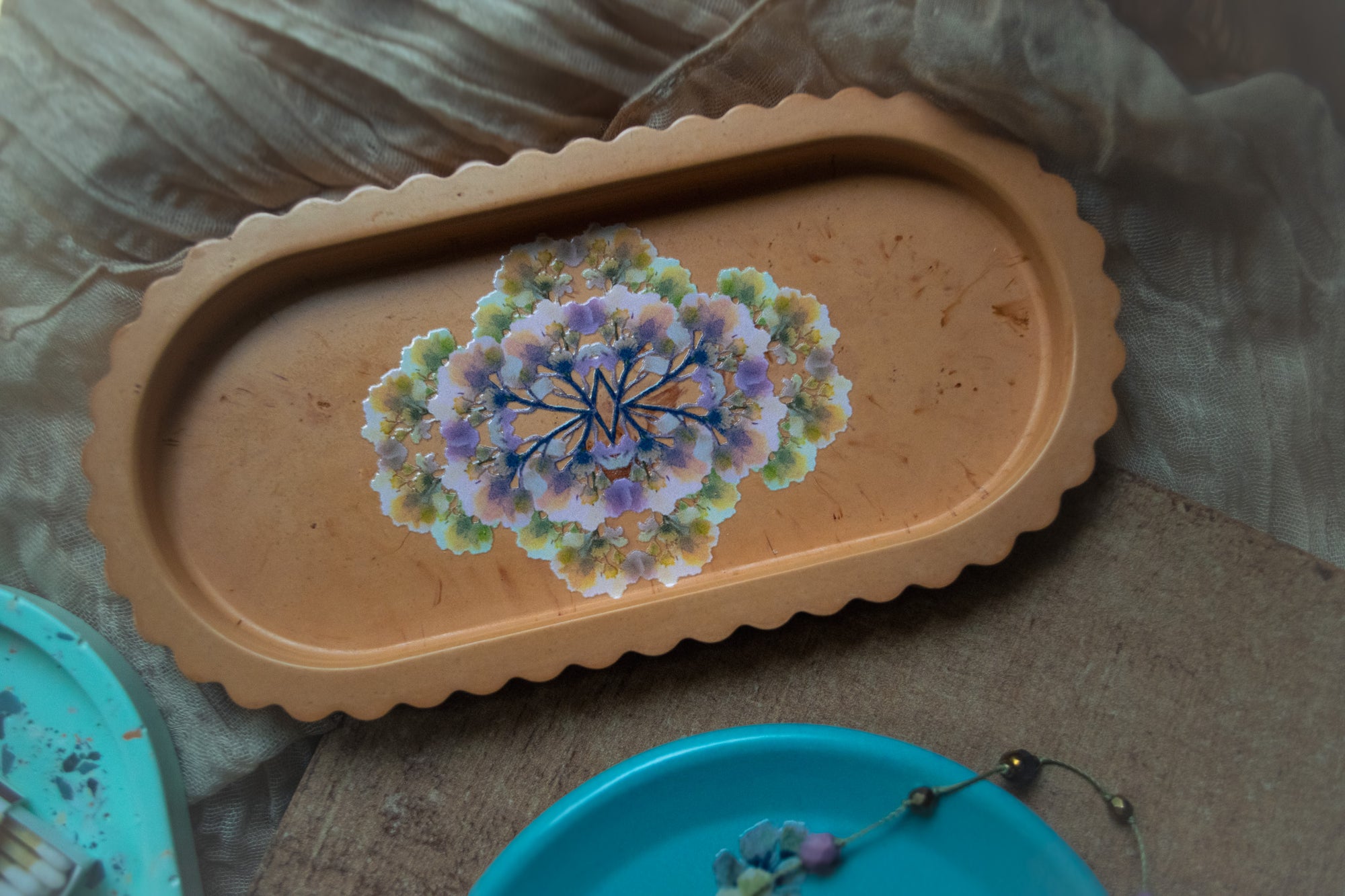Sierra Fluted Catchall Tray