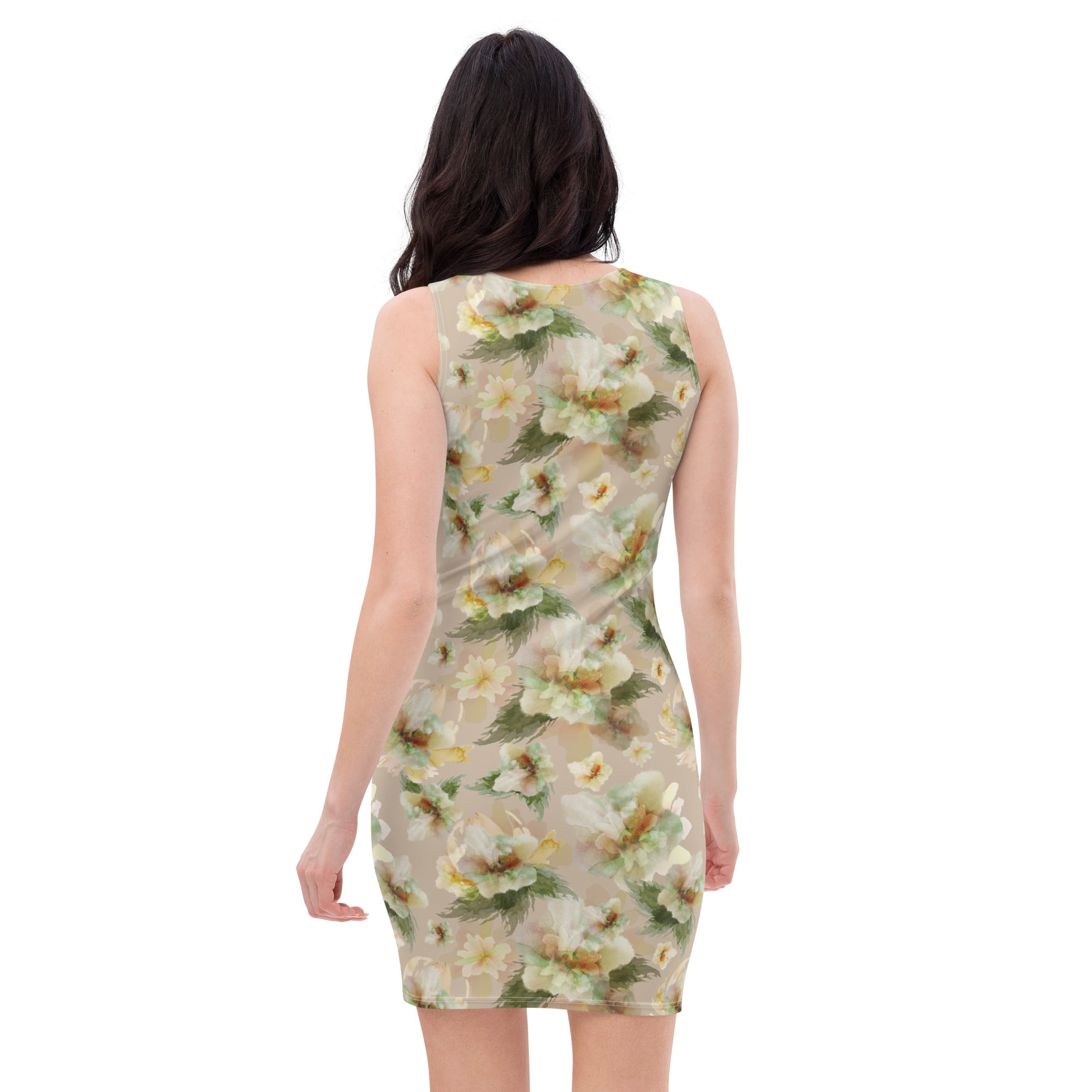 Ella Bodycon Dress in Toasted Honey M Ella Bodycon Dress in Toasted Honey M