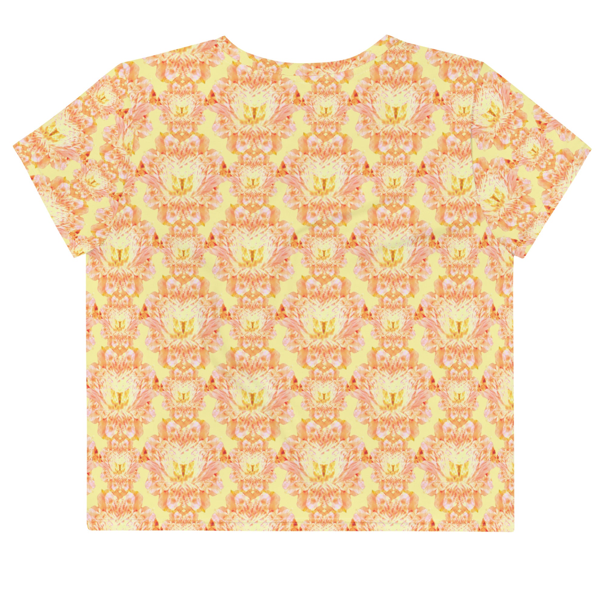 Molly Cropped T-Shirt in Buttercup Klementina