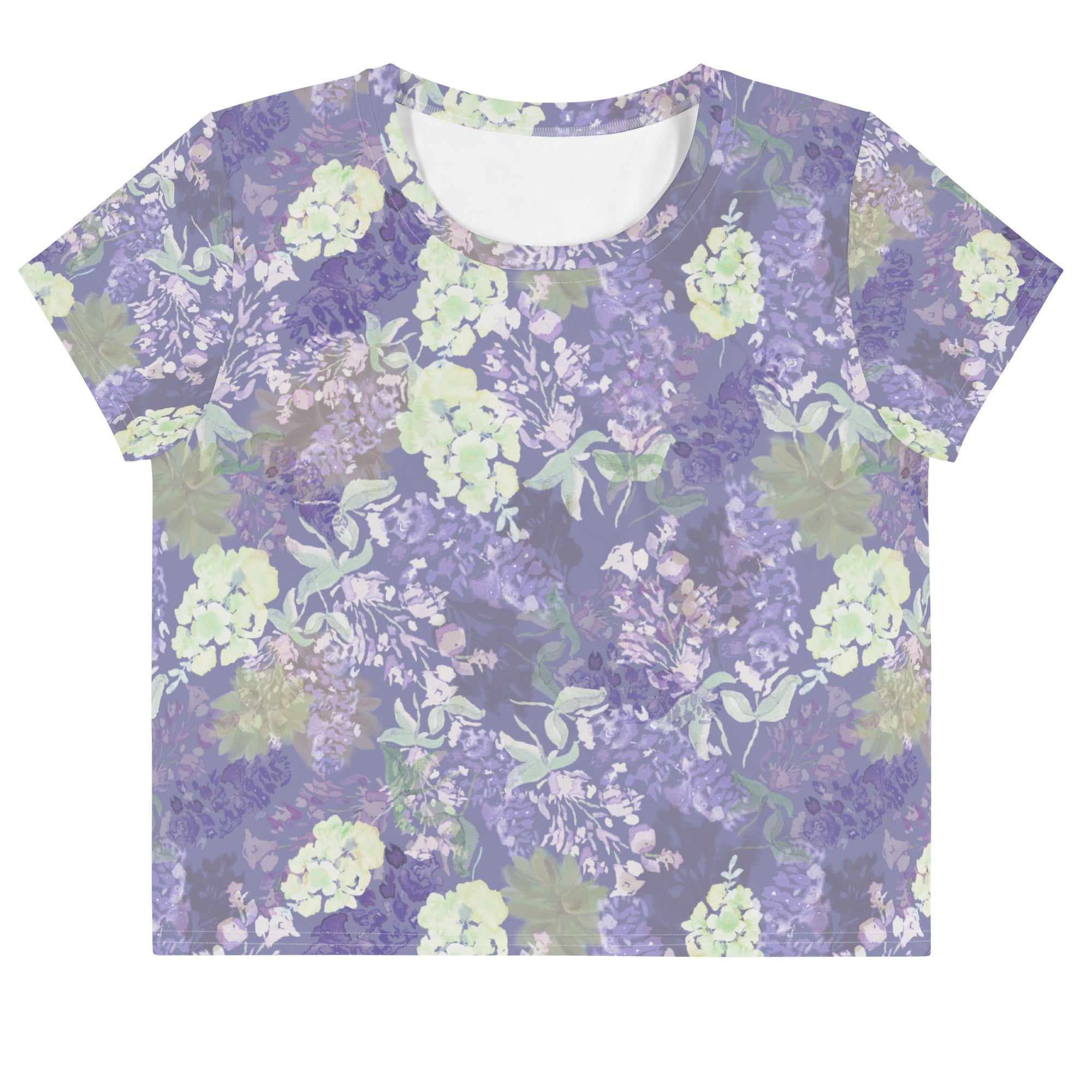 Maylea Cropped T-Shirt in Lavender Klementina