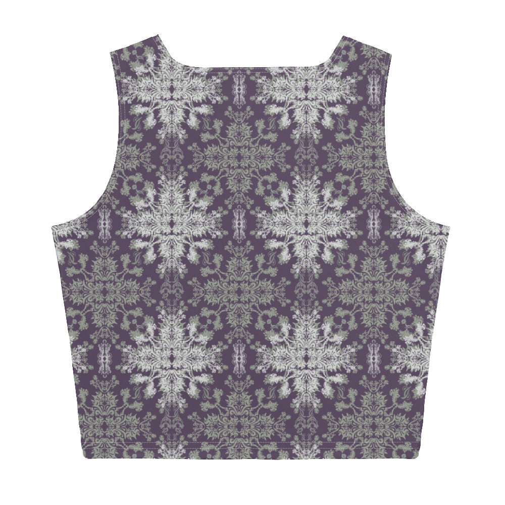 Sitara Crop Tank Top in Purple Haze Klementina