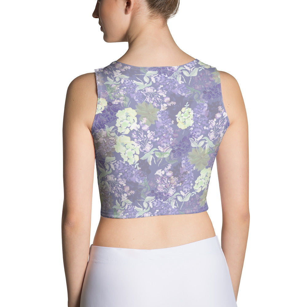 Maylea Crop Tank Top in Lavender Klementina