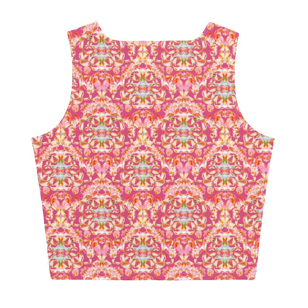 Orabelle Crop Tank Top in Primrose Klementina