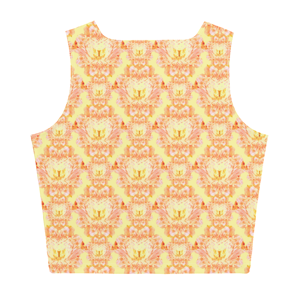 Molly Crop Tank Top in Buttercup Klementina