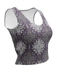 Sitara Crop Tank Top in Purple Haze Klementina