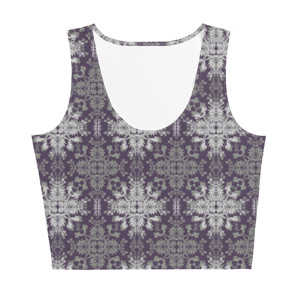 Sitara Crop Tank Top in Purple Haze Klementina