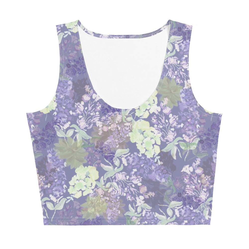 Maylea Crop Tank Top in Lavender Klementina