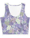 Maylea Crop Tank Top in Lavender Klementina