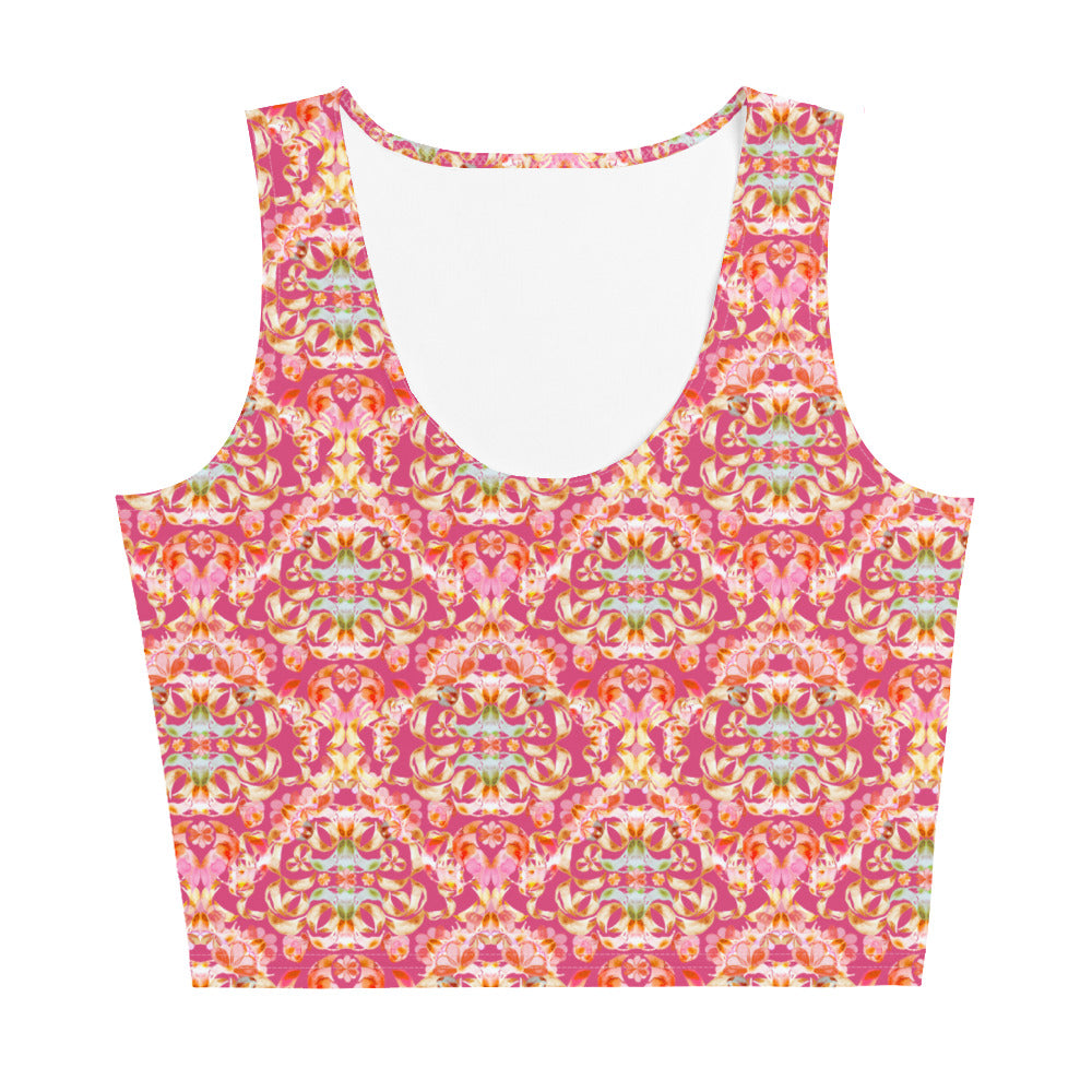 Orabelle Crop Tank Top in Primrose Klementina