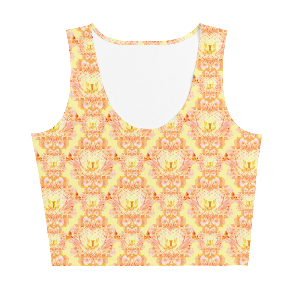 Molly Crop Tank Top in Buttercup Klementina