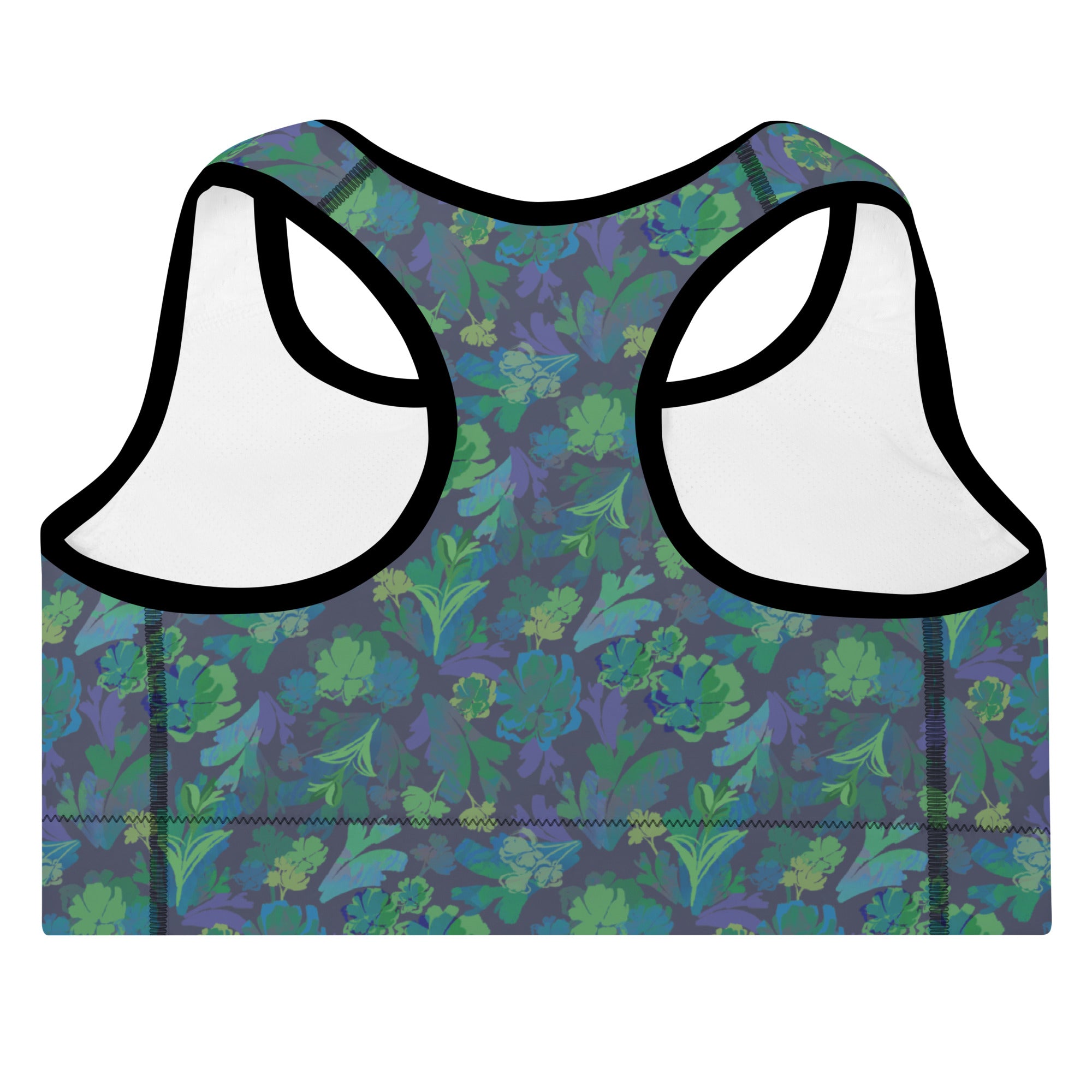 Udara Sports Bra in Navy Pine Klementina