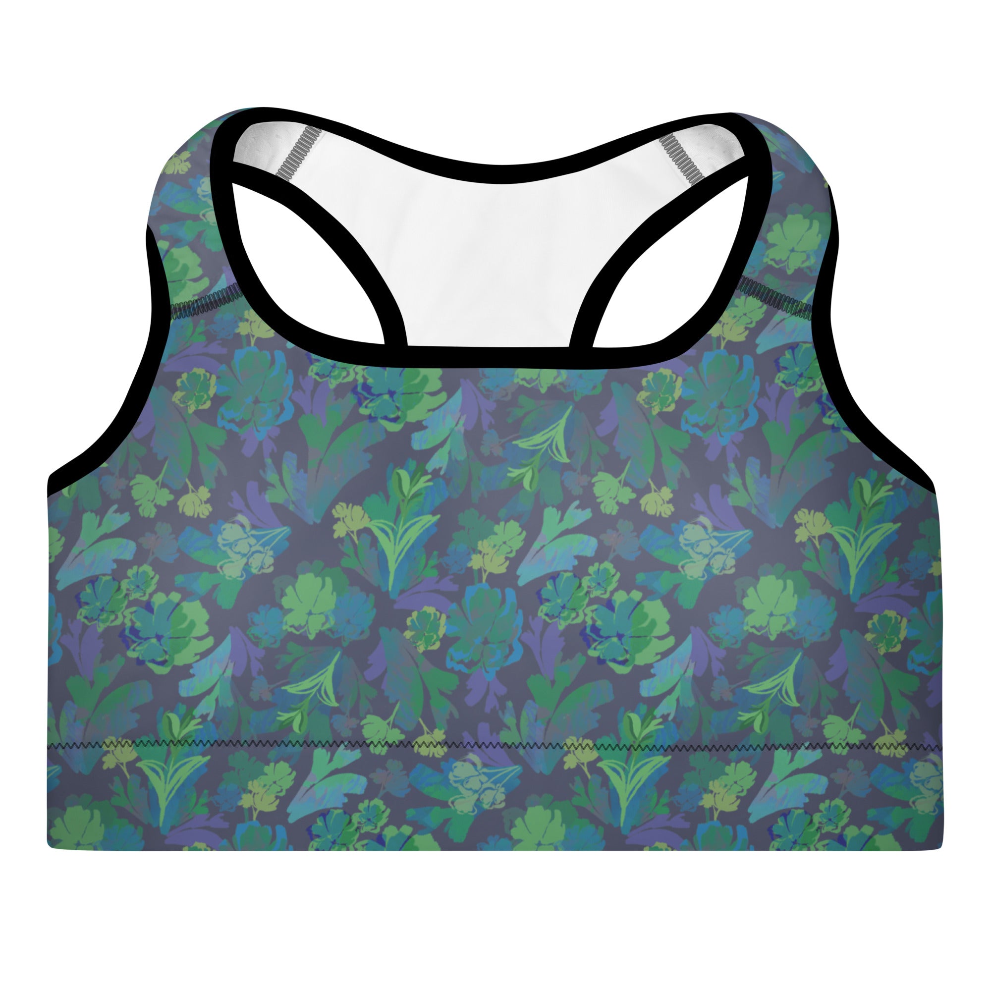 Udara Sports Bra in Navy Pine Klementina