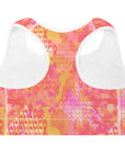 Phoebe Sports Bra in Pink Lemonade Klementina