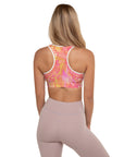 Phoebe Sports Bra in Pink Lemonade Klementina