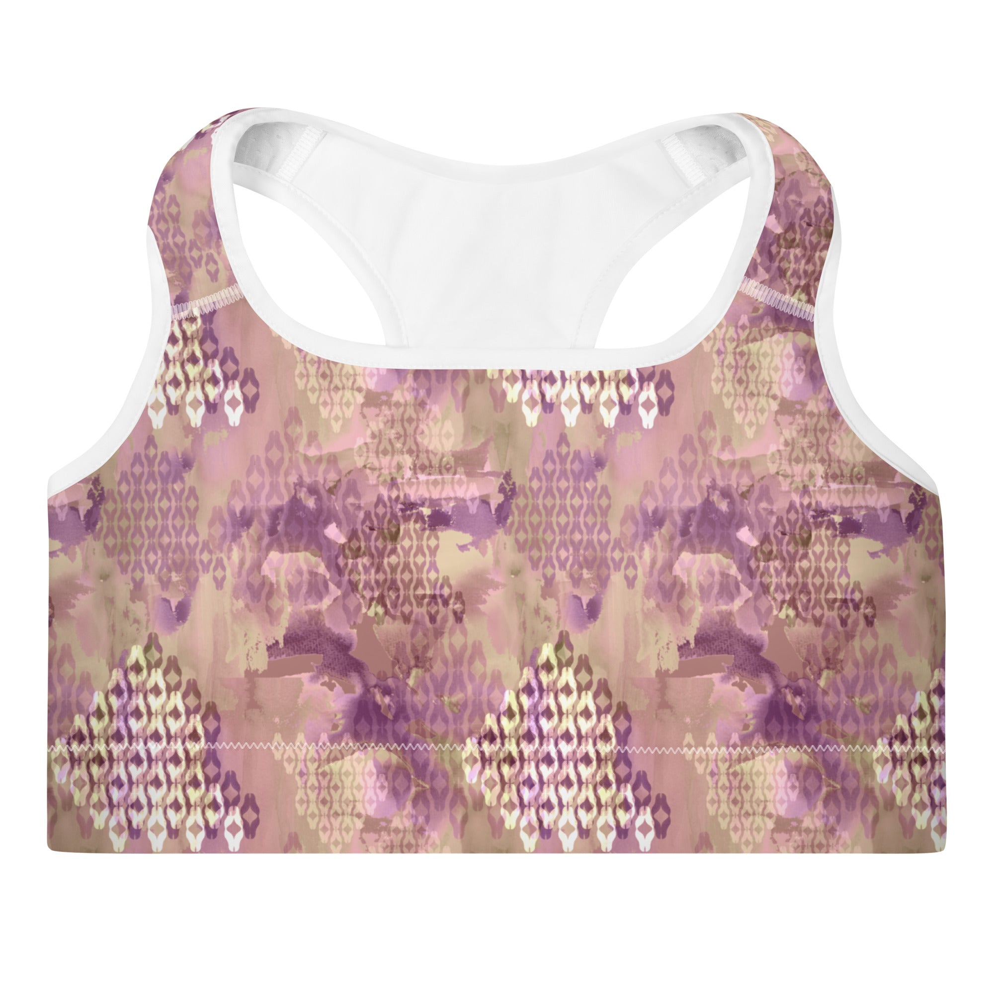 Phoebe Sports Bra in Mauve Klementina