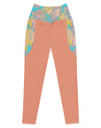 Liv Crossover Leggings with Spring Taffy Accents Klementina