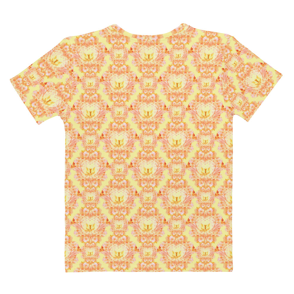 Molly Short-Sleeve Top in Buttercup Klementina