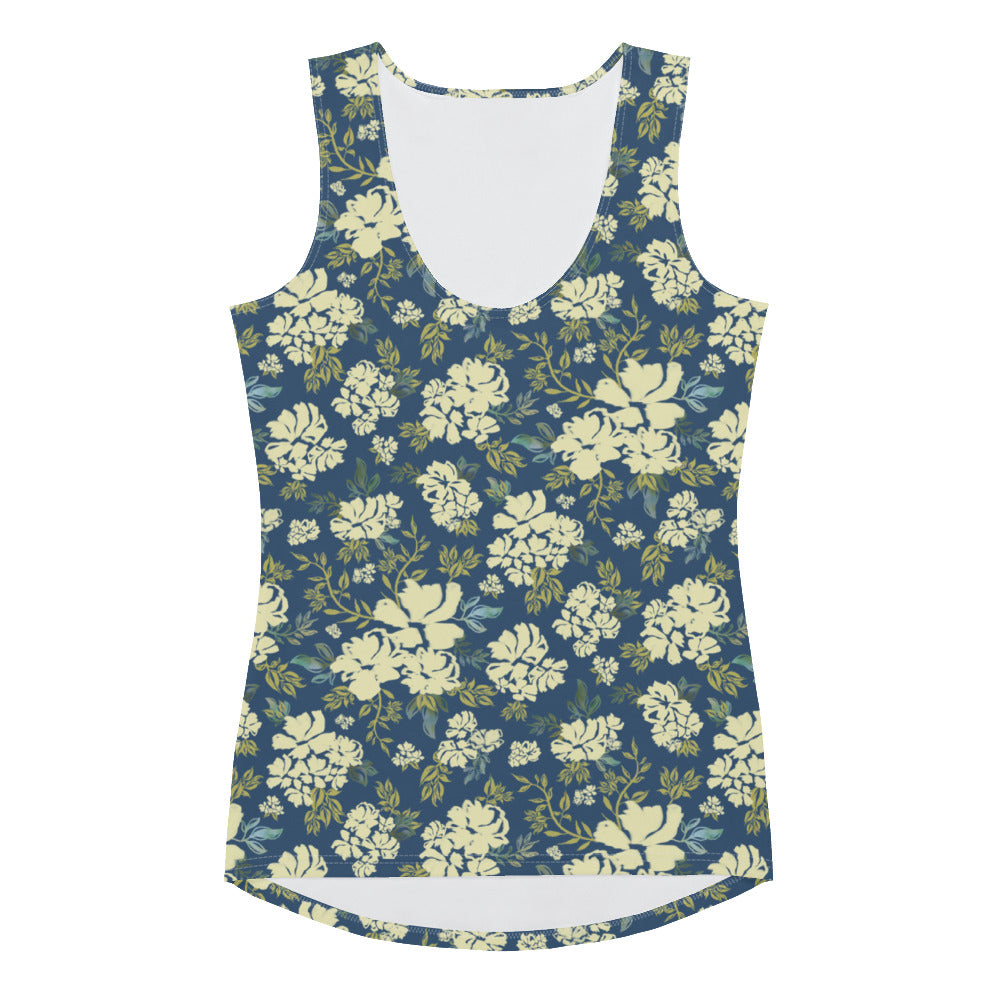 Adela Tank Top in Soft Aegean Klementina